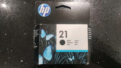 HP Original 21 Drucker Tintenpatrone Schwarz C9351AE Ablauf Feb 2016