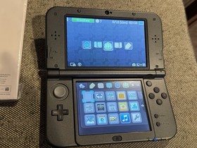 Nintendo New 3DS XL - Metallic Black - Complete In Box - Near Mint Condition!