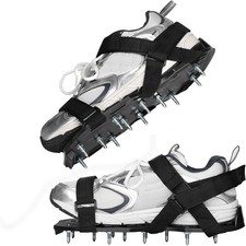 Spike Shoes for Epoxy Flooring Epoxy Shoes with 3/4" Short Spikes for Garage ...