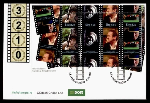 DR WHO 2008 IRELAND FDC IRISH FILM CINEMA S/S M77336