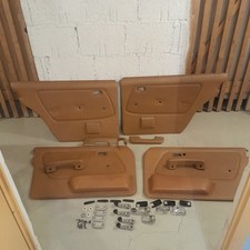 Mercedes W123 Türverkleidungen Türpappen Limo + Kurbel+Türgriffe Braun Oldtimer Mercedes W123 Türverkleidungen Türpappen Limo + Kurbel+Türgriffe Braun Oldtimer