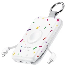 10000mAh Portable Charger with PD 20W Fast Charging, Travel Battery Pack for iP