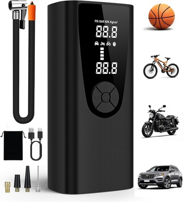 #ad #ad Tire Inflator Portable Air Compressor Car Tire Air Pump Portable 180PSI Cordless $40.00