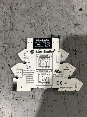  ALLEN BRADLEY 700-HLS2Z24 Box Of 6 Terminal Block Relay New Free Shipping 