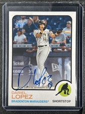 Lopez, Dariel - 2022 Heritage Minors - Autograph
