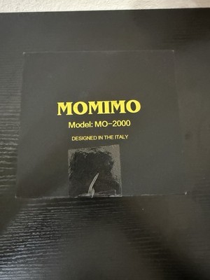 Momimo Model Mo-2000 Designed In Italy