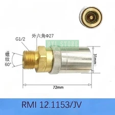 1Pcs New For RMI RMI12.1153/JV G1/2 quick coupling socket