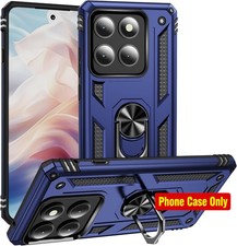 Motorola Moto Edge 2025 Phone Case with Stand Ring, Heavy Duty Armor Dual Layer