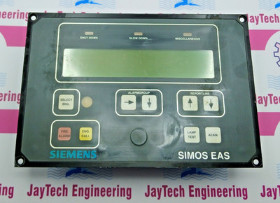 SIEMENS G24930-A445-A1.2 EAS-TABLEAU CONTROL SYSTEMS PANEL