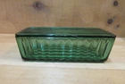 1 Jeanette Jennyware Ultramarine Ribbed Refrigerator Dish. 8¾"L x 4½"W x 2¼"D