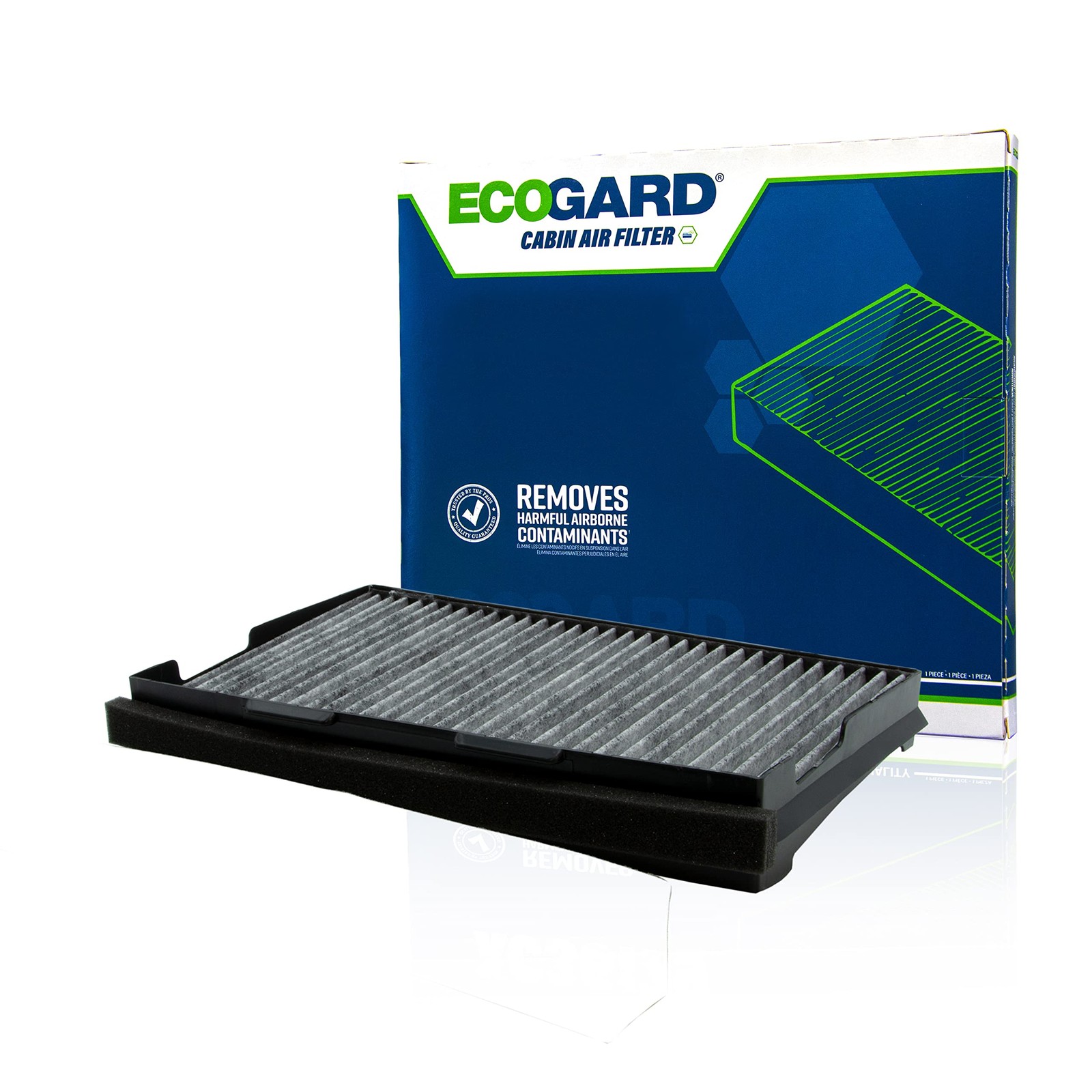 ECOGARD XC28165C Premium Cabin Air Filter with Activated Carbon Odor Eliminator