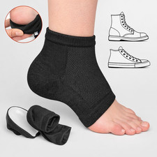 Height Max Socks Insoles 1.38in Invisible Shoe Lift Heel Pad Men Women Black