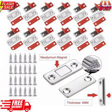 12 Pack Monkey Magnets Ultra-Thin Magnetic Plates Keep It All Shut,AS-SEEN-ON-TV