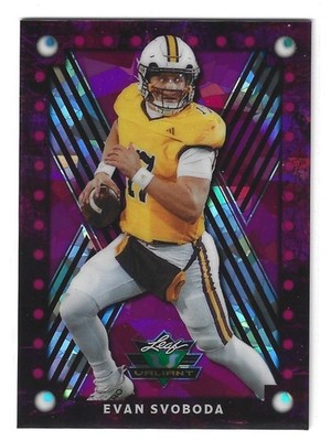 2025 Leaf Eclectic Evan Svoboda Valiant Base VB-86 Pink Crystal 1/1