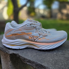Mizuno Wave Rider 27 Womens Lace Up Low Top A...