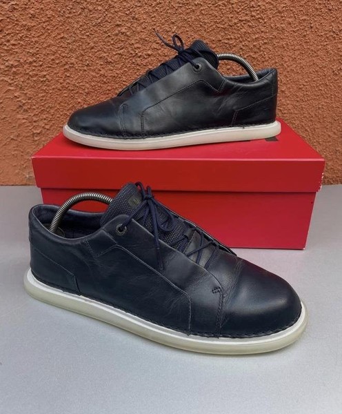 Men Camper Heels Navy Leather 44 #6W3B