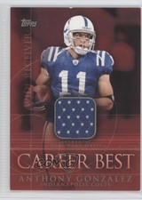 2009 Topps Career Best Relics Platinum 75/99 Anthony Gonzalez #CBR-AEG 1u6