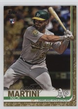 2019 Topps Gold 1245/2019 Nick Martini #618 Rookie RC gx8