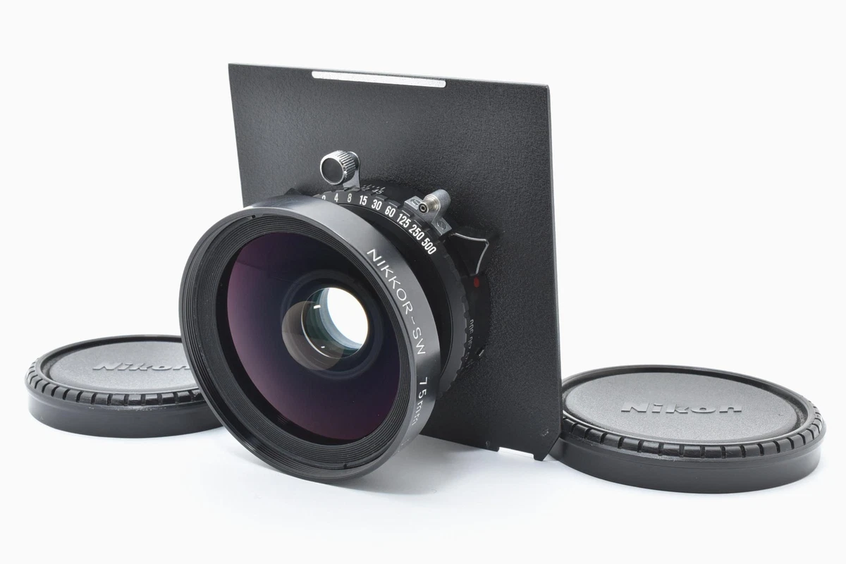 ス*c様 美品 Nikkor SW 75mm/f4.5 大判用レンズ ヘリコイド Nikon f/4.5 Camera Lenses 75mm Focal for sale | eBay