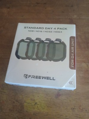 SEALED Freewell Standard Day 4 Pack ND8, ND16, ND32, ND64 Filters for Avata Air