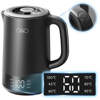 1.7L Electric Kettle with 6 Temperature Settings 1800-2200W Auto Shut off