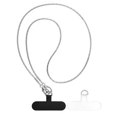 Crossbody Cell Phone Lanyard for Women, Universal Metal Phone Chain Strap Cro...