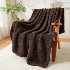 Fleece Throw Blanket for Couch Sofa Soft Warm and Fluffy Blanket 50x60 Inches