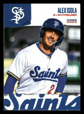 Alex Isola Minnesota Twins 2024 St. Paul Saints Choice