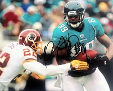 *MARCEDES LEWIS*SIGNED*AUTOGRAPHED*PHOTO*JACKSONVILLE*JAGUARS*NFL*FOOTBALL*COA*
