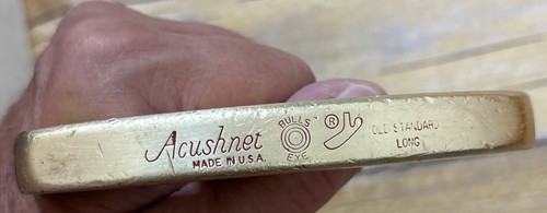 Titleist Acushnet Bullseye Flange Offset Putter 34 4-A Mens RH