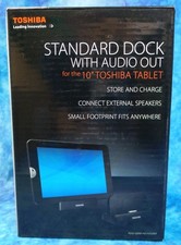 Toshiba Thrive Standard Dock w/ Audio Out for Tablet 10-Inch PA3956U-1PRP - NEW