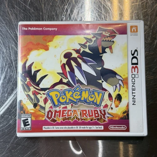 New ListingPokémon Omega Ruby Nintendo 3DS Role Playing Game with Case & Manual, E Rated