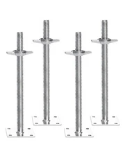 VEVOR 4-Pack Adjustable Leveling Jacks Solid Screw for Baker-Style Scaffolding