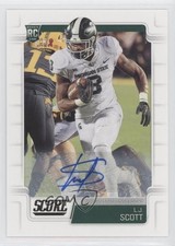 2019 Score Rookies Signatures LJ Scott #408 Auto rf2