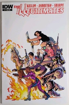 IDW Publishing The Illegitimates #1 Bill WIllingham Subscription Variant VF 8.0
