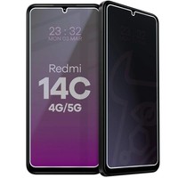 Sichtschutzglas FüR Xiaomi Redmi 14C 4G/5G Bizon Blickschutz Hybridglas Glas