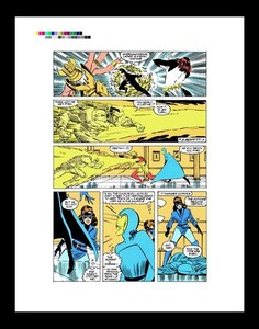 John Romita Jr. X-Men #199 Rare Production Art Pg 19