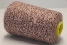 N32 (80€/kg) 500g NOPPEN-POMPON-EFFEKT MOHAIR / KASCHMIR ROSENQUARZ (3) Zwirn