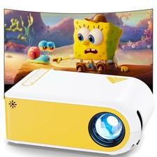 KSAN Mini Projector WiFi Bluetooth 1080P HDMI USB AV Home Theater Movie