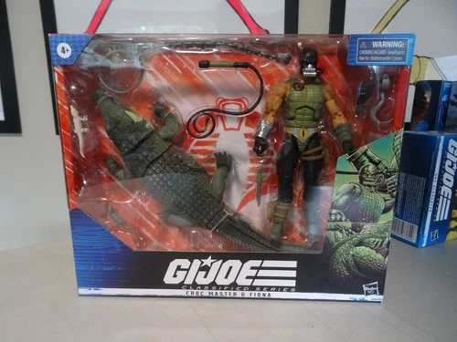 NEW GI Joe Classified Series #38 Cobra Croc Master & Fiona ACTION FIGURE Hasbro