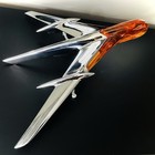 ✅ NO RESERVE Restored 1955 Pontiac Hood Ornament Chieftain Star Chief Rat Rod — photo 2