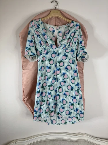 mini abito miu miu 100% seta