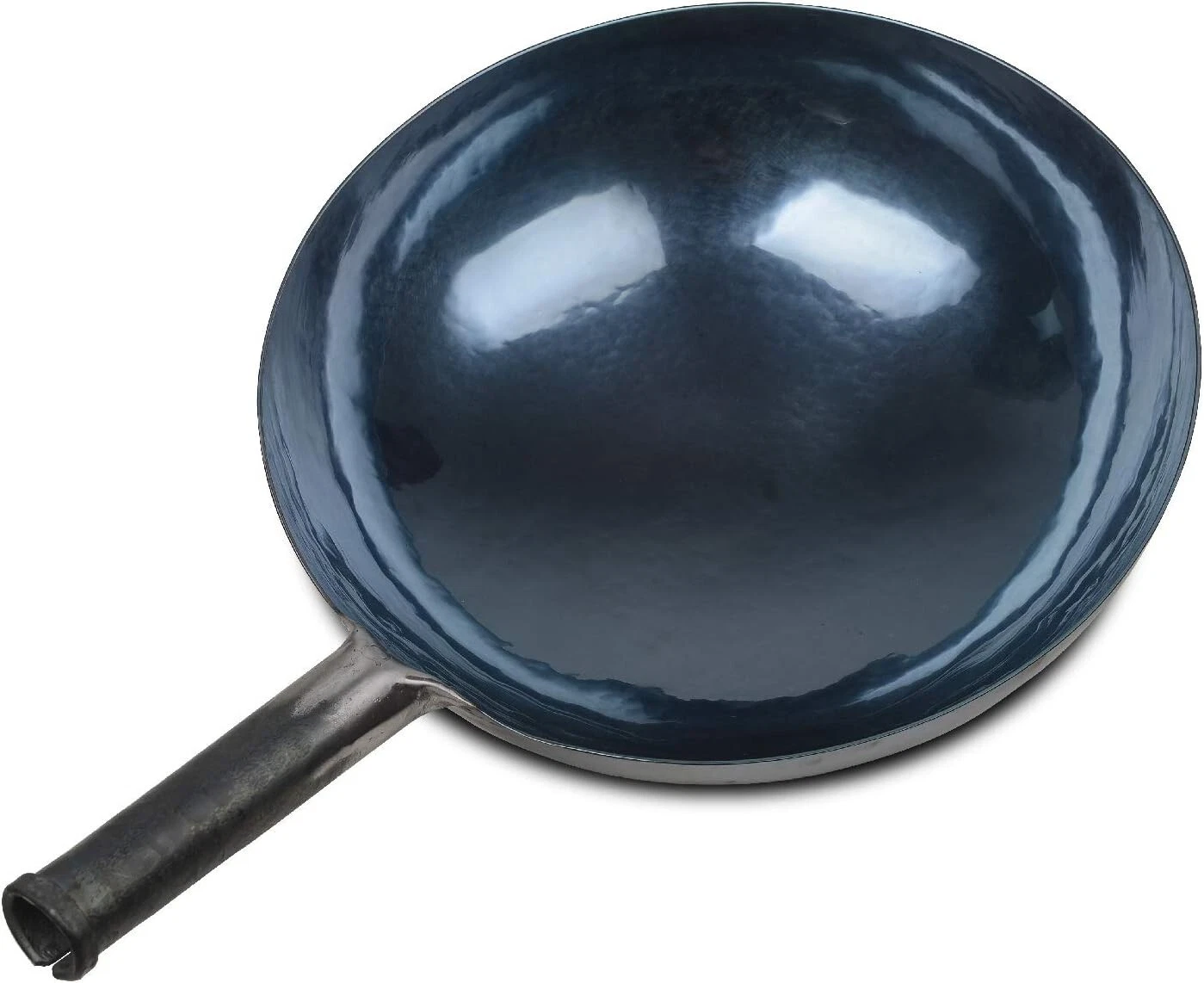ZhenSanHuan Chinese Hand Hammered Iron Woks and Stir Fry Pans Seasoned 32CM
Opens in a new window or