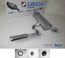 IMASAF ESD Auspuff Endtopf+Anbauteile für Toyota Celica 1.8 16V VT-i (T23) 1999-