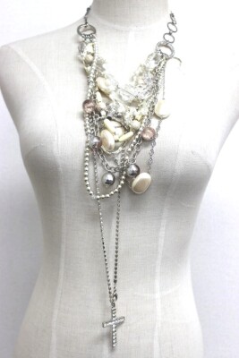 MASTERMIND JAPAN Long Necklace 8 Consecutive Chain Necklace