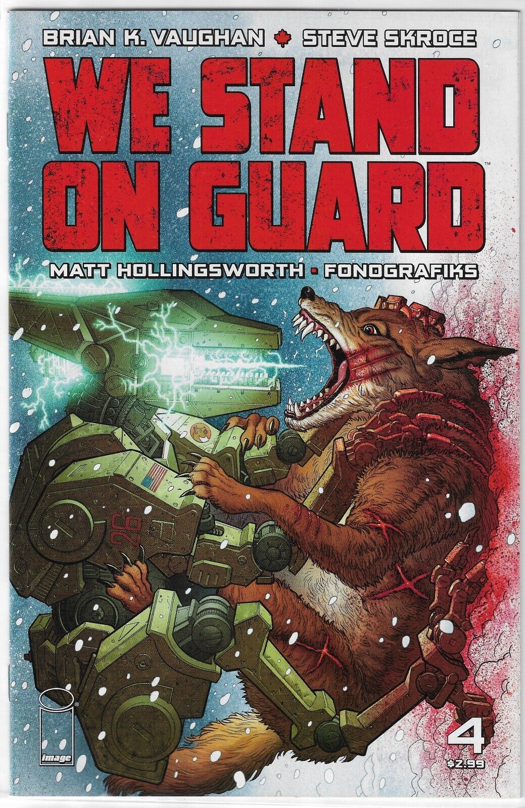 We Stand on Guard #3 Image Comics 