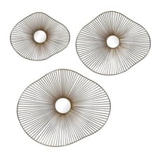 Uttermost Avarie Contemporary Metal and Glass...