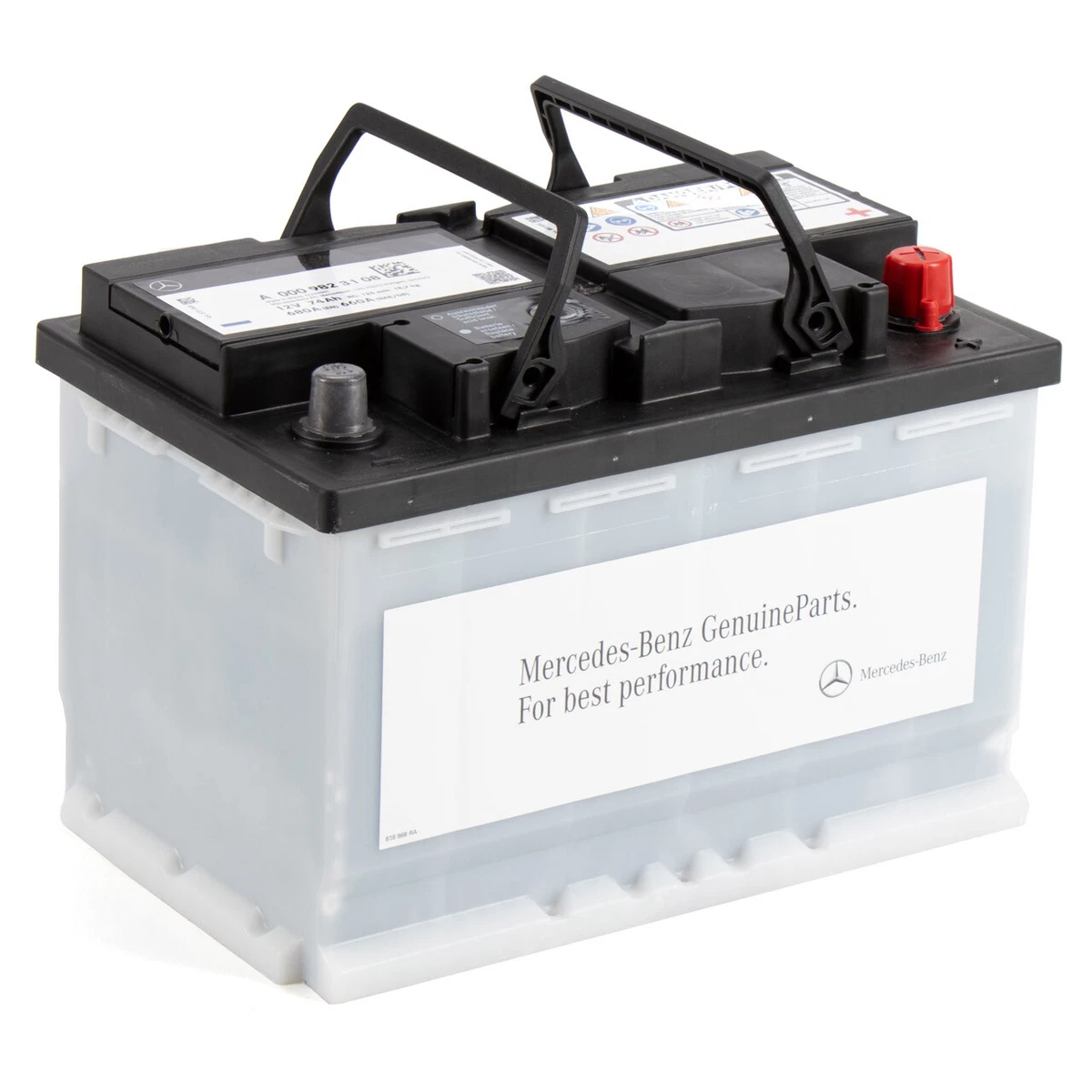 ORIGINAL Mercedes Autobatterie Batterie Starterbatterie 12V 74Ah 
