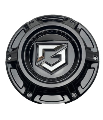 Insane Off Road Gloss Black/Blue Logo Wheel Center Cap 721L182