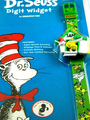 DR SEUSS DIGIT WIDGET UNISEX KIDS WATCH IN ORIGINAL PACKAGE #122 | eBay